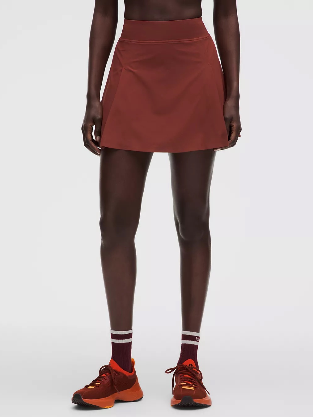 Nwt Lululemon A-Line Side-Pleat Tennis Skirt Xl 15” Cranberry Charm